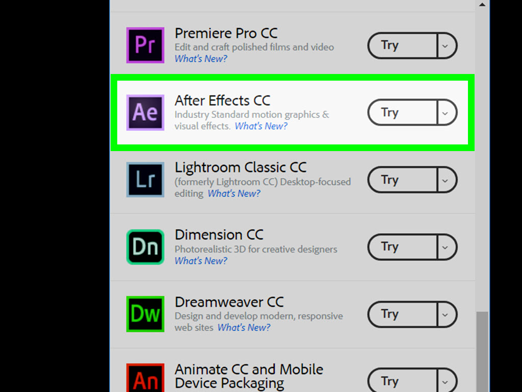 After effects free download full